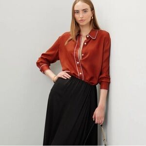 Untitled in Motion Red Manifest Top